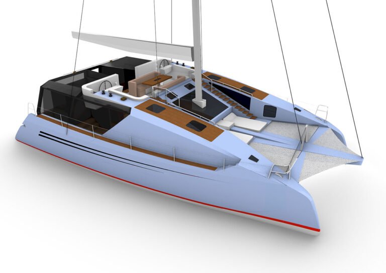 catamarano ss54 vela